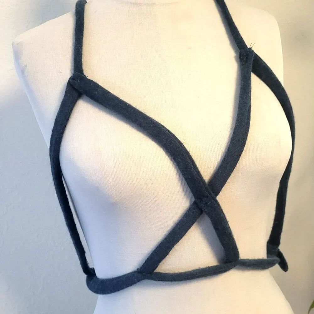 Brebitz One of A Kind Handmade Cashmere Harness Size M